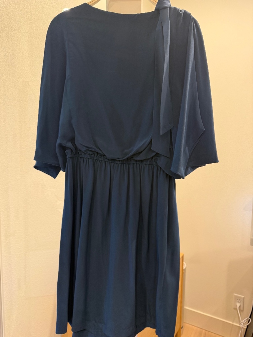 Suzi Chin for Maggy Boutique Dress Size 12 Blue